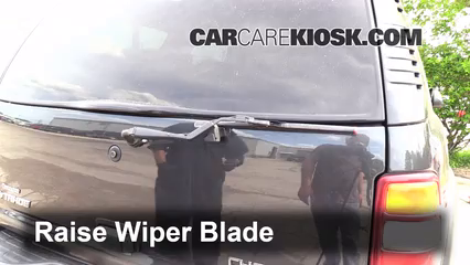 2003 Chevrolet Tahoe LS 5.3L V8 Windshield Wiper Blade (Rear) Replace Wiper Blade
